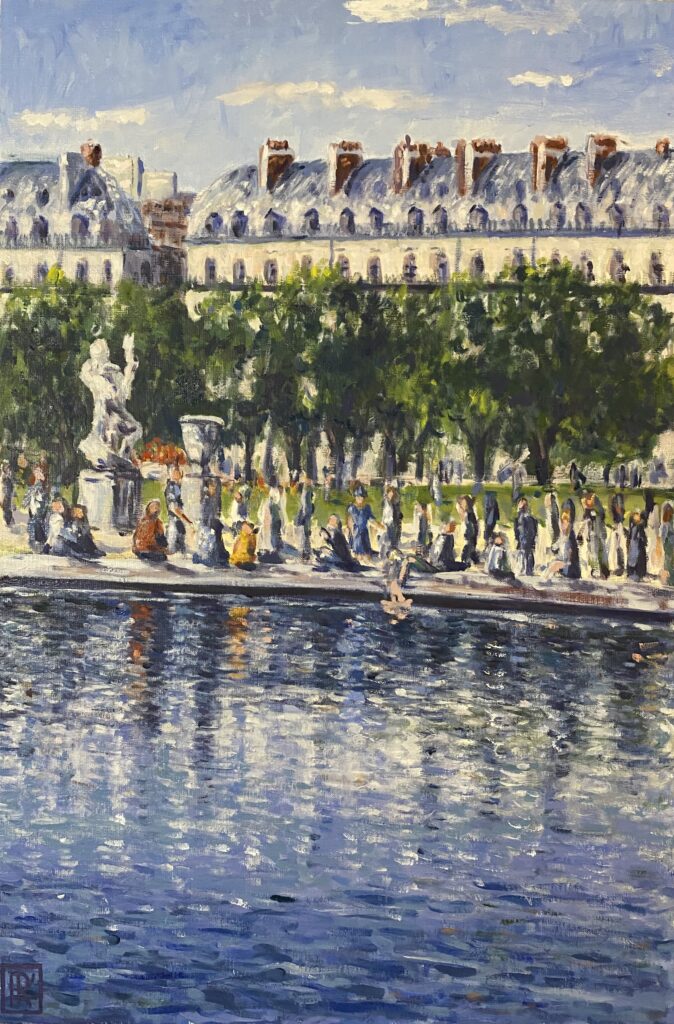 Paris - Les Tuileries et la rue de Rivoli